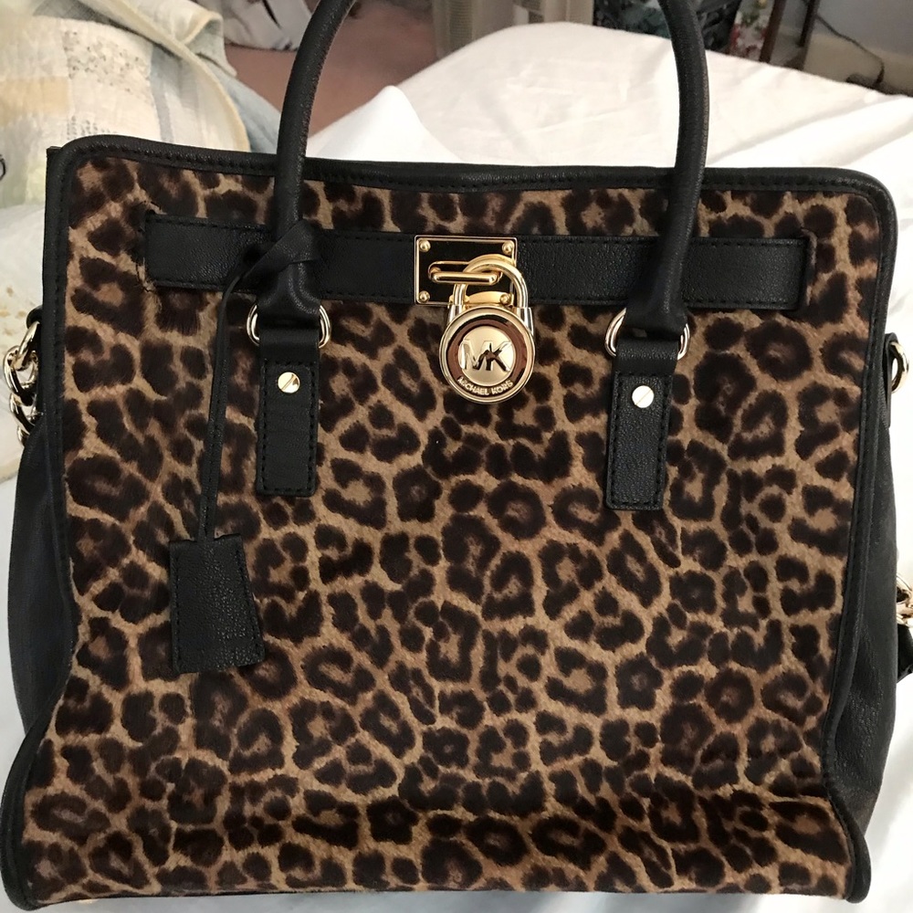 Michael Kors calf hair bag